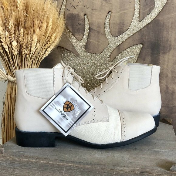 Ariat Shoes - ARIAT Canvas & Suede Leather Lace Up Boots